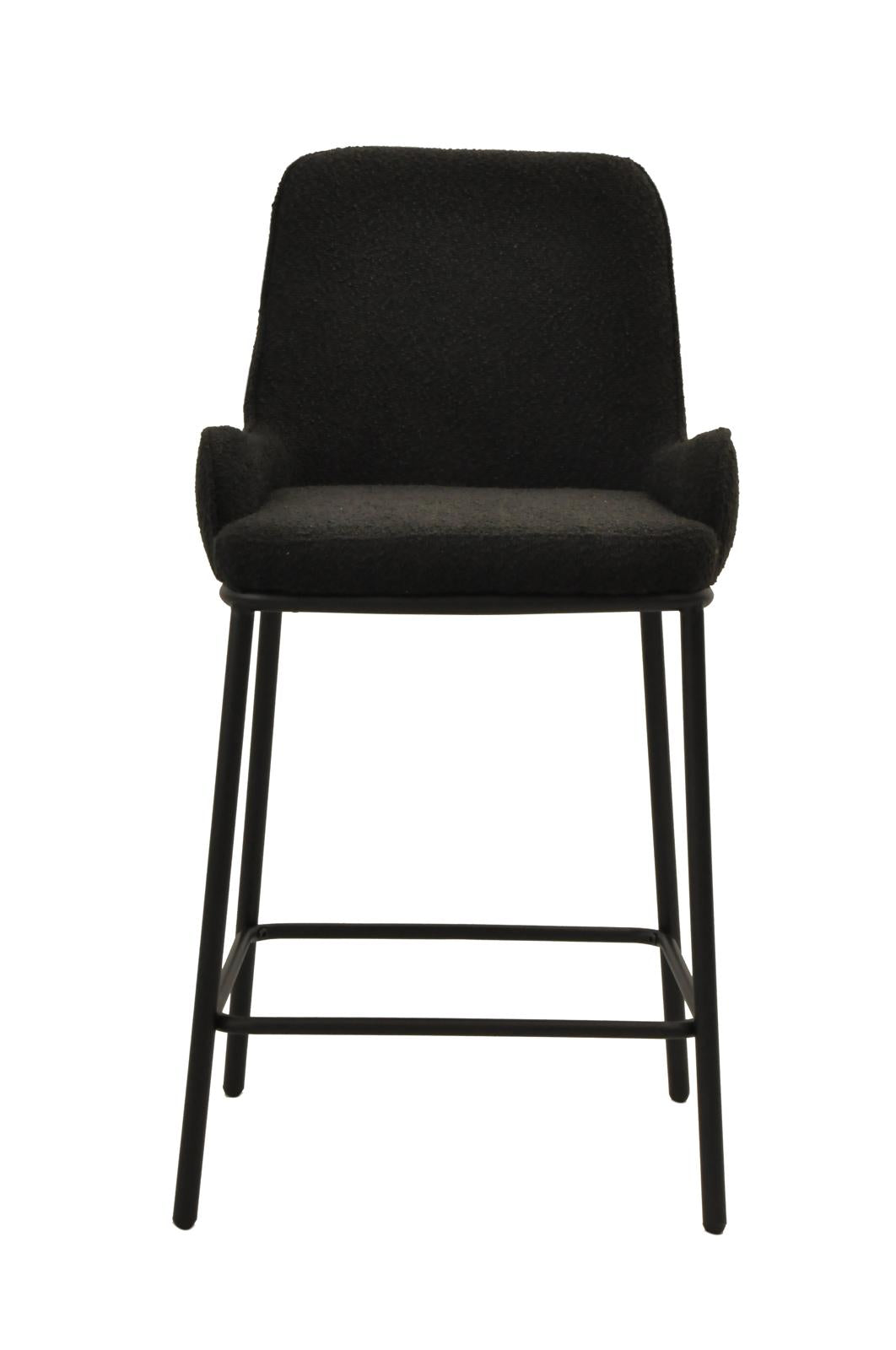Ella Barstool | Black Boucle