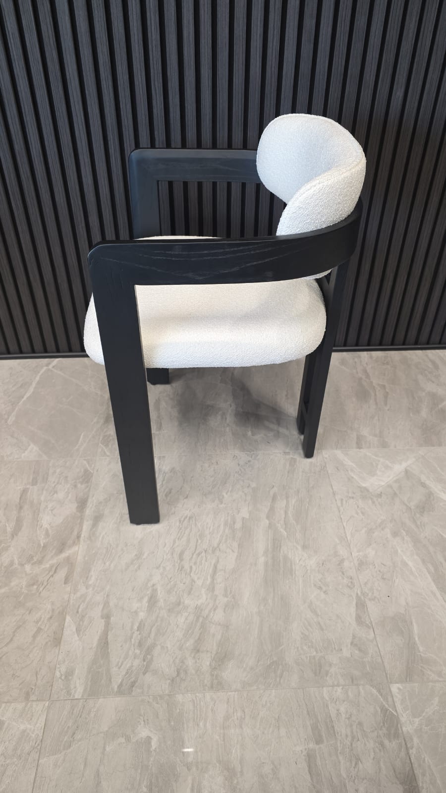 Ebony Chair | Black Frame