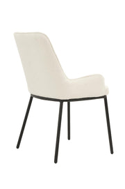Ella Chair | White Boucle