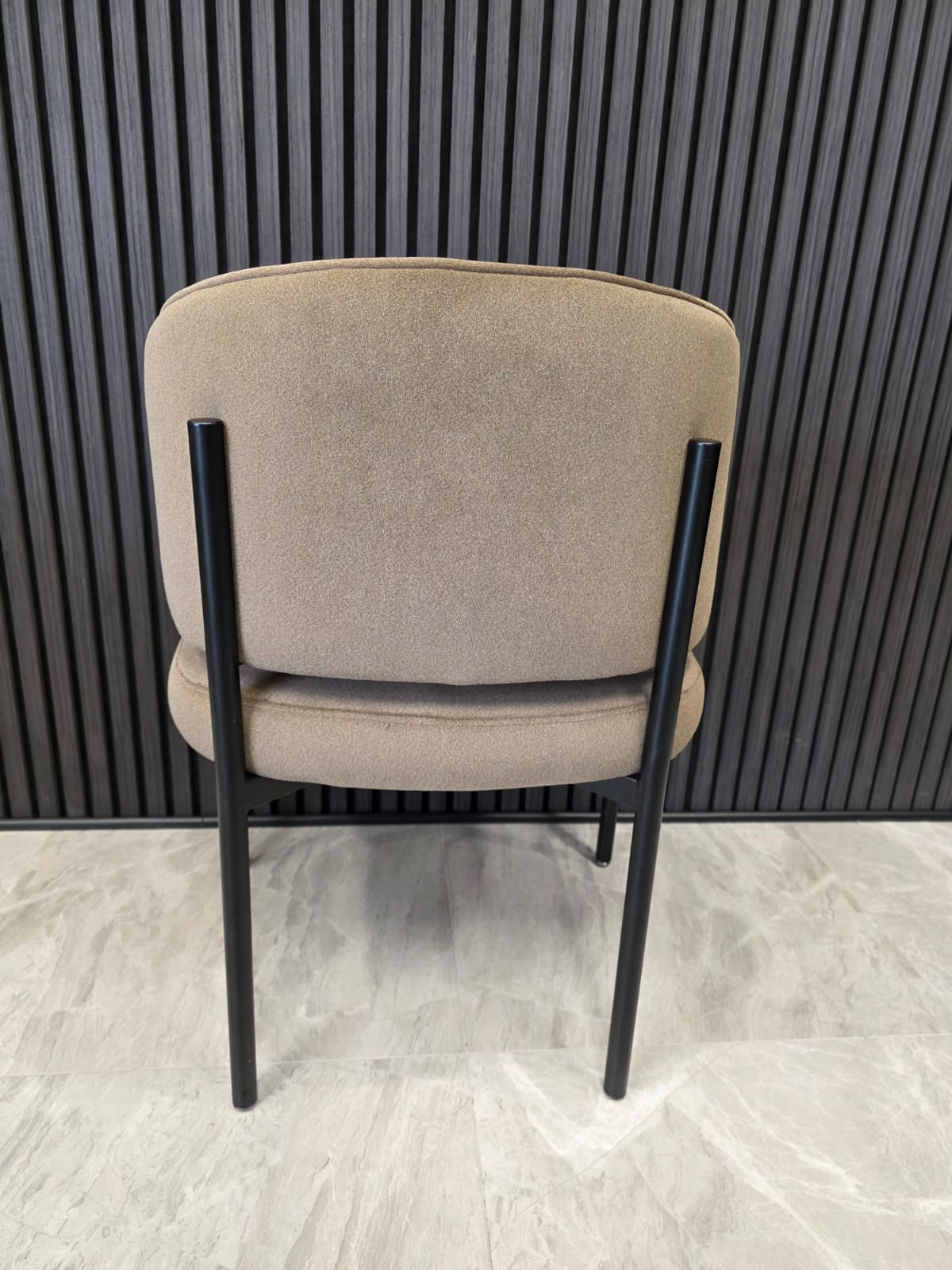 Tiffany Chair | Brown Mocha Fabric