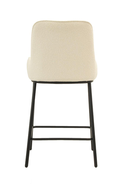 Ella Barstool | White Boucle