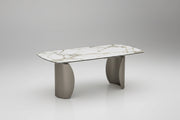 Luxor Extendable Table | Grey Base