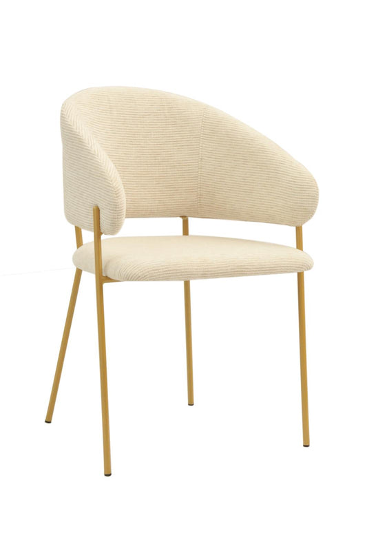 Roma Chair | Offwhite Fabric