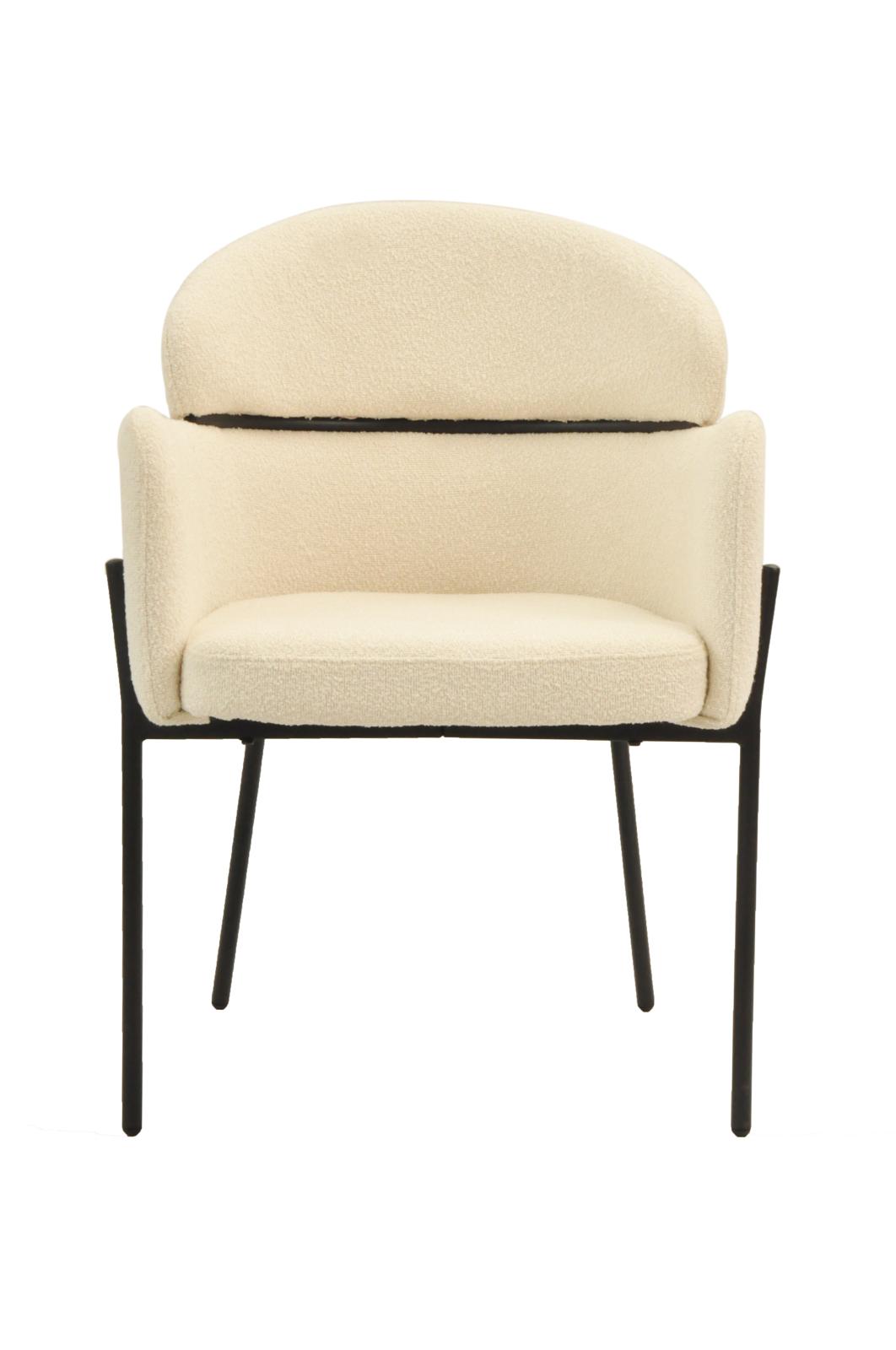 Oslo Chair | White Boucle
