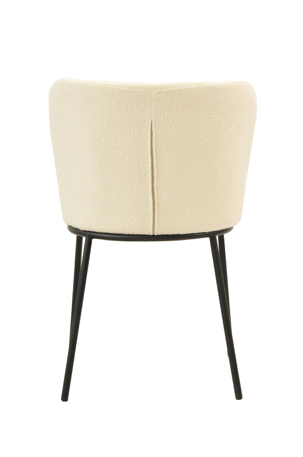 Clara Chair | White Boucle