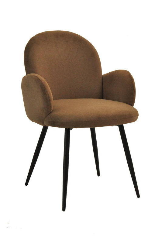 Eden Chair | Mocha Mohair