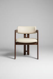 Ebony Chair | Walnut - Velvet Fabric