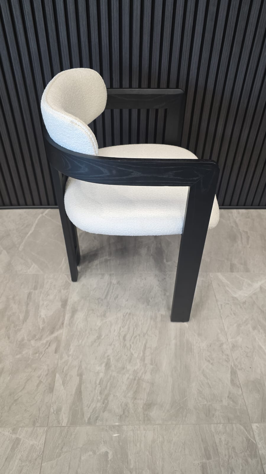 Ebony Chair | Black Frame