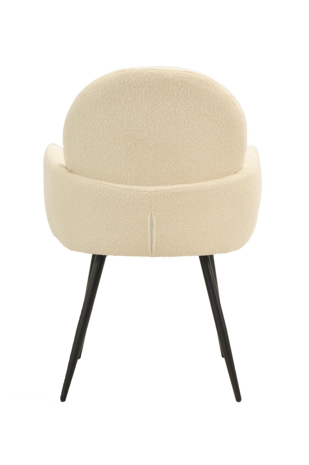 Eden Chair | White Boucle