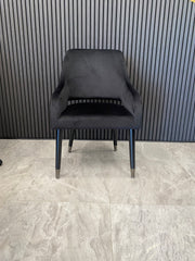 Ophelia Chair | Black Velvet