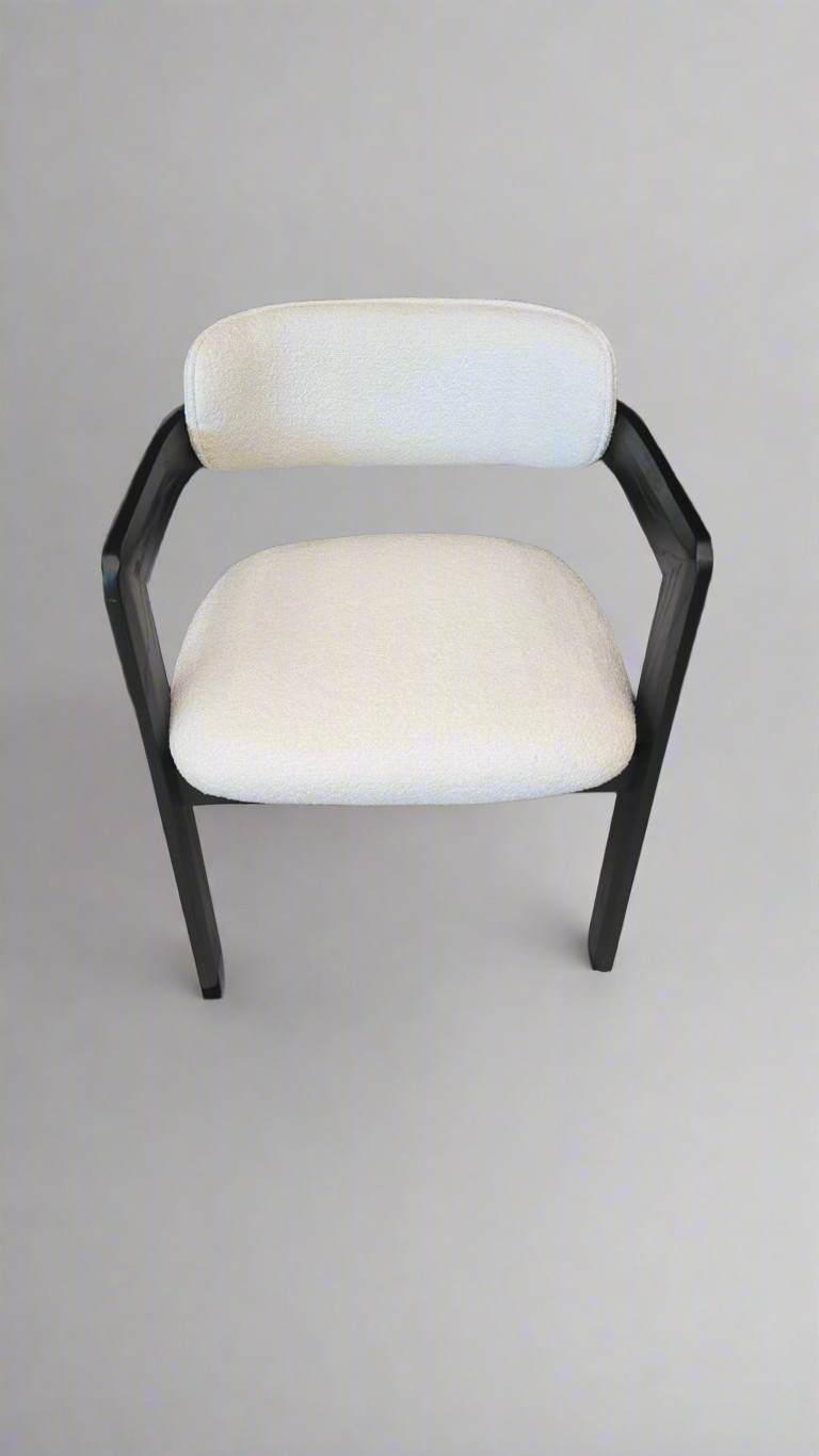 Ebony Chair | Black Frame