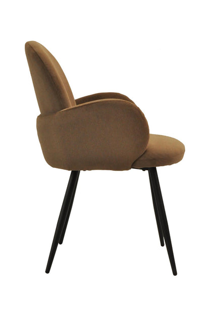 Eden Chair | Mocha Mohair