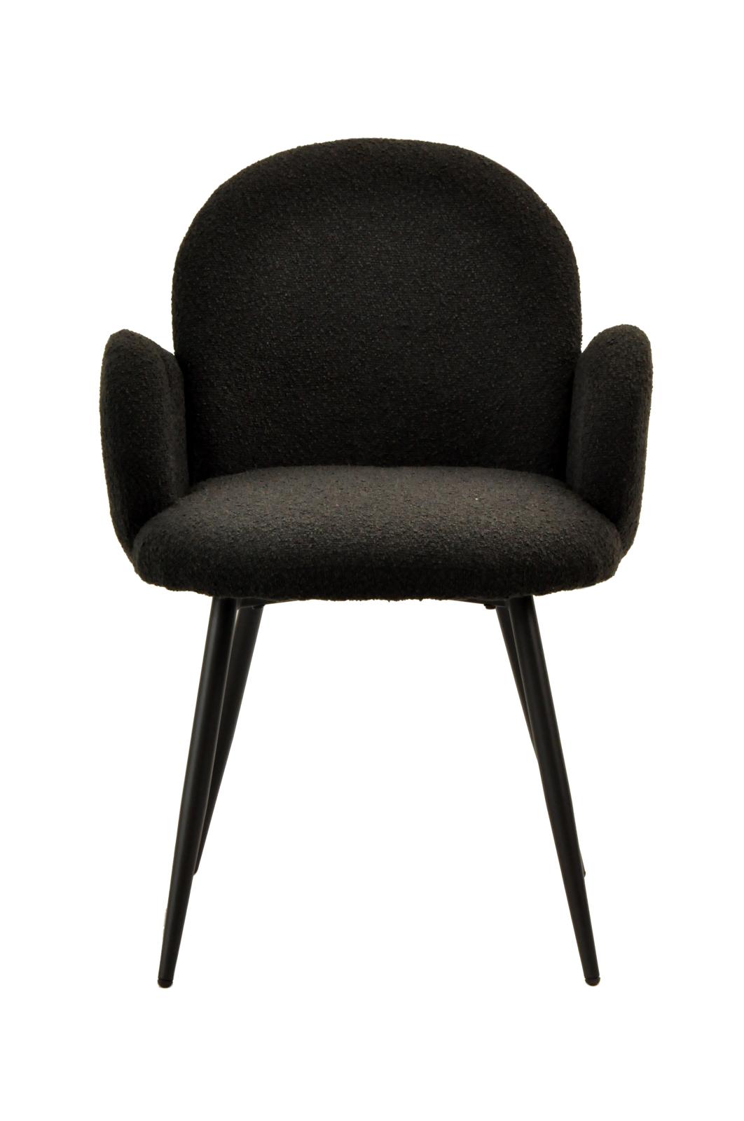 Eden Chair | Black Boucle
