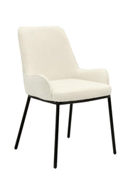 Ella Chair | White Boucle