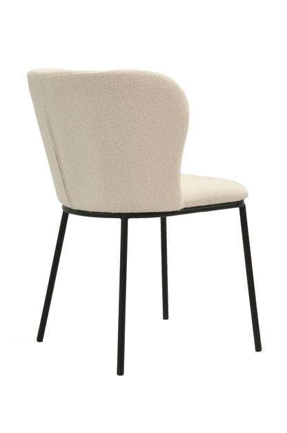 Clara Chair | White Boucle