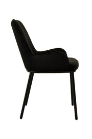 Ella Chair | Black Boucle