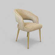 Bella Chair | Mocha Mohair