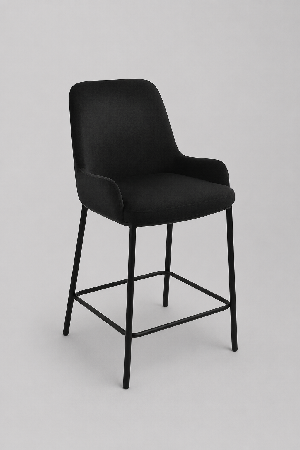 Ella Barstool | Black Boucle