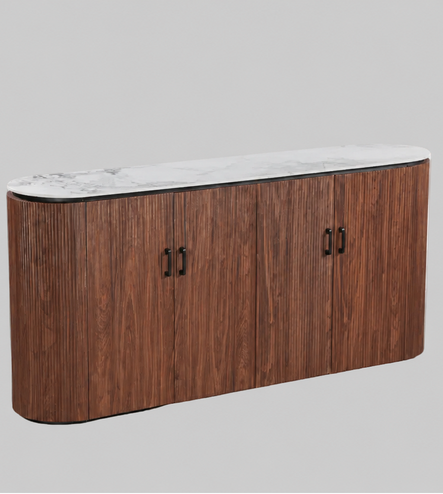 Credenzo Buffet Table | Walnut Base
