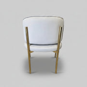 Tiffany Chair | Silver Velvet