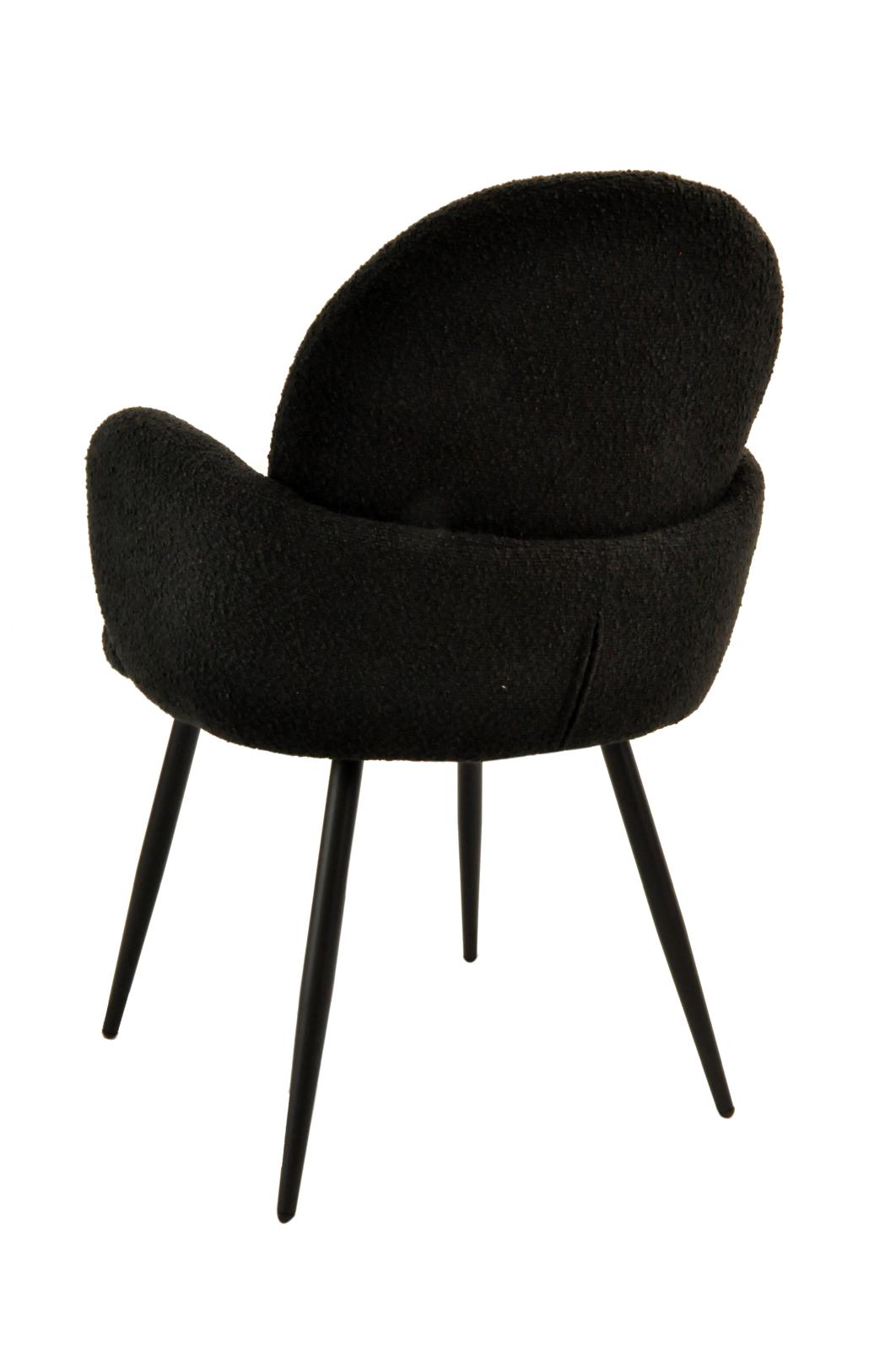 Eden Chair | Black Boucle