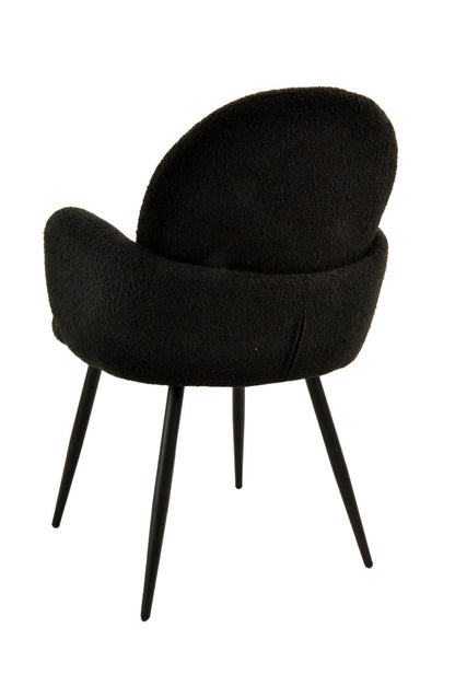 Eden Chair | Black Boucle