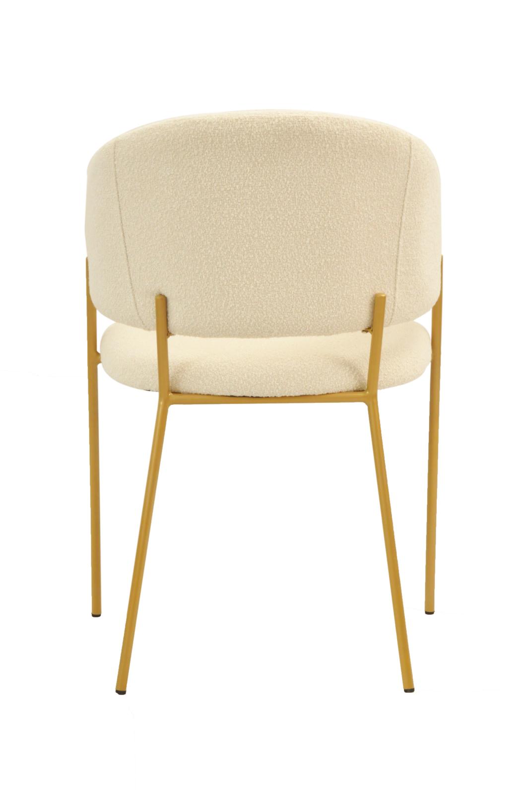 Roma Chair | White Boucle