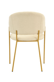 Roma Chair | White Boucle
