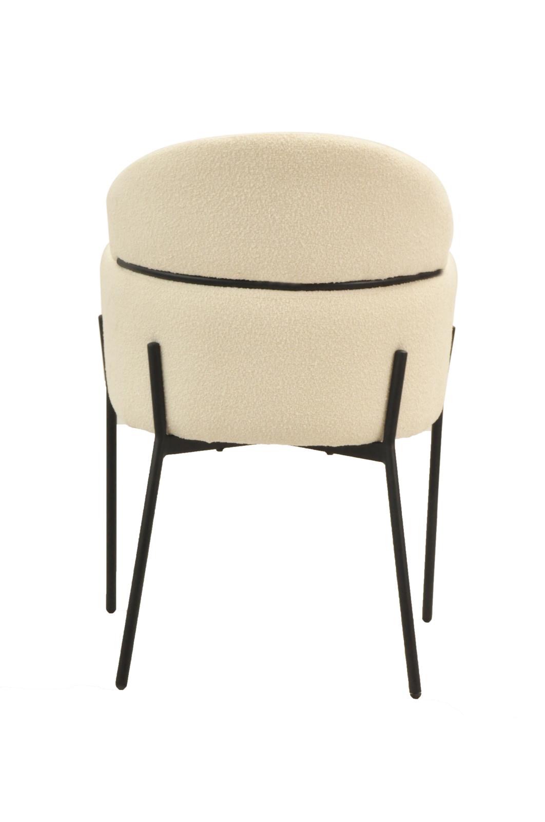 Oslo Chair | White Boucle