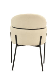 Oslo Chair | White Boucle
