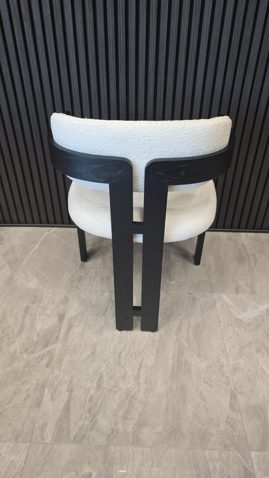 Ebony Chair | Black Frame