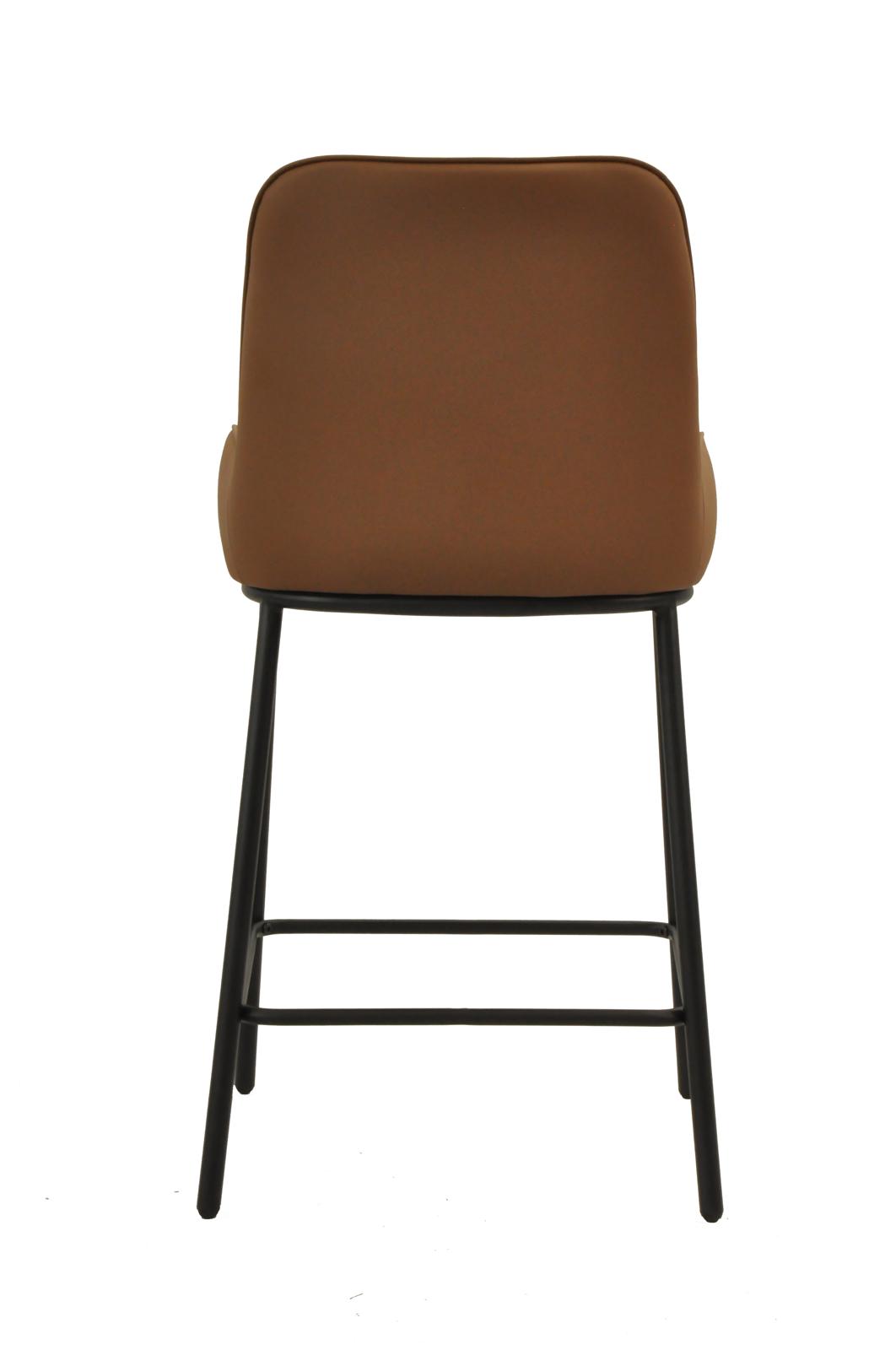 Ella Barstool | Tan PU Leather
