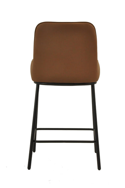 Ella Barstool | Tan PU Leather