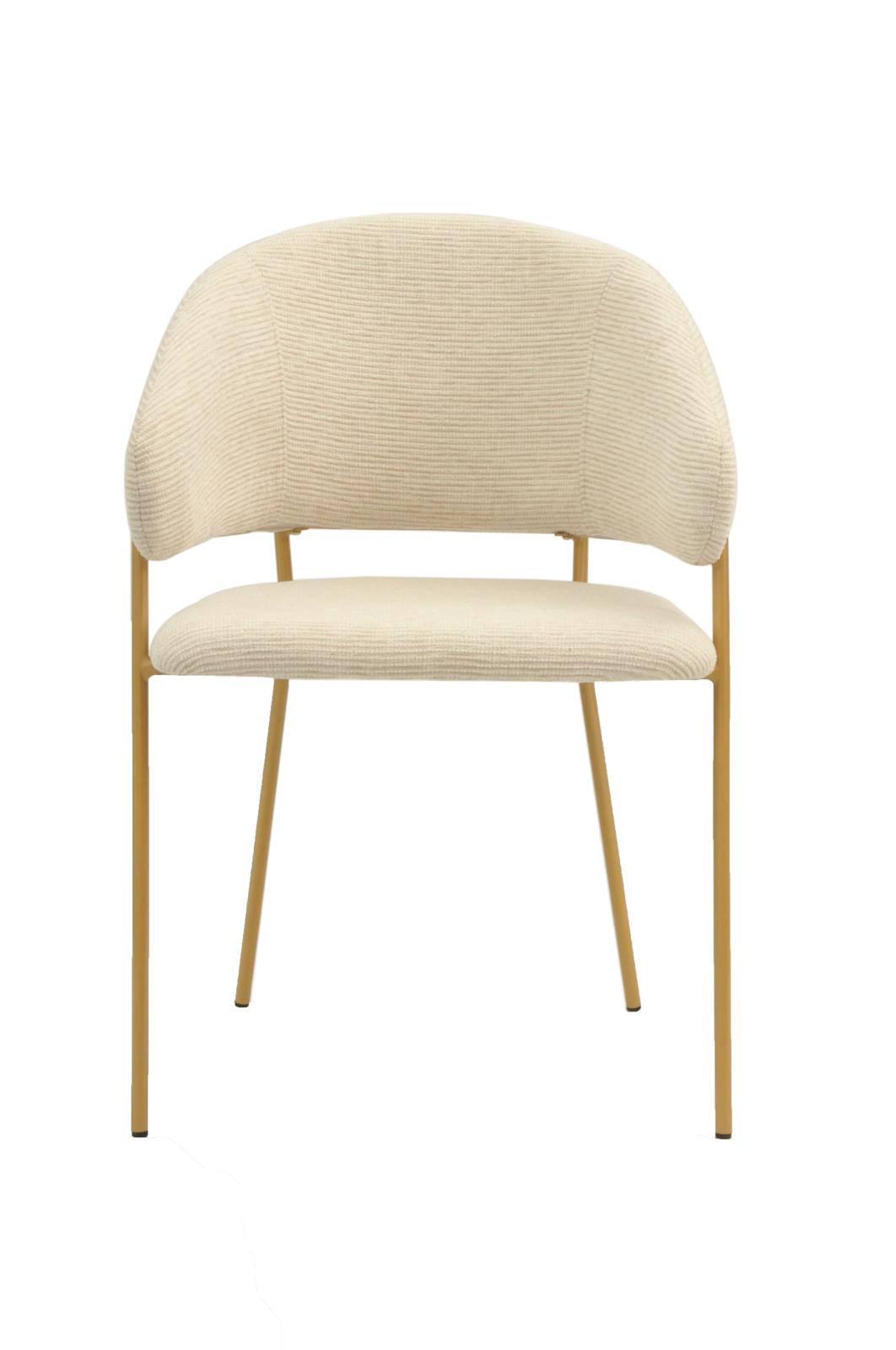 Roma Chair | Offwhite Fabric