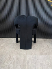 Avalon Chair | Black Velvet Fabric