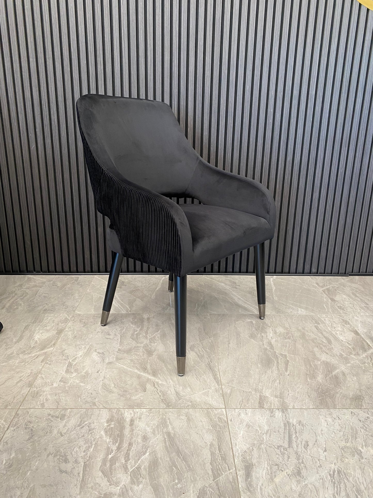 Ophelia Chair | Black Velvet