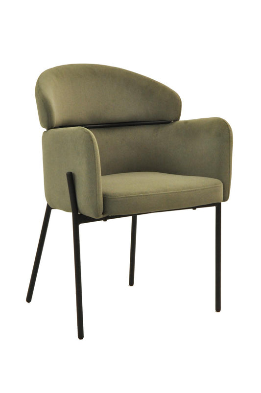 Oslo Chair | Green Fabric