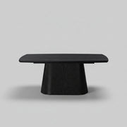 Artemis Table 180cm | Black Wood Top - Black Base