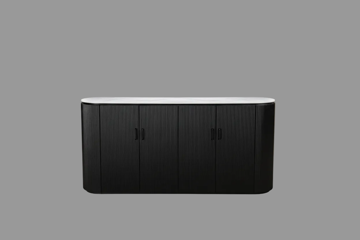 Credenzo Buffet Table | Black Base