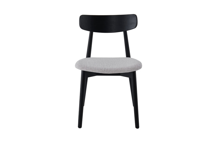 Havana Chair | Black - Natural Oat Fabric