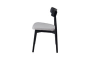 Havana Chair | Black - Natural Oat Fabric