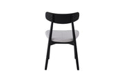 Havana Chair | Black - Natural Oat Fabric