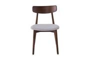 Havana Chair | Walnut - Natural Oat Fabric