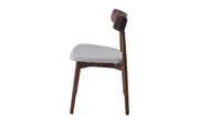 Havana Chair | Walnut - Natural Oat Fabric
