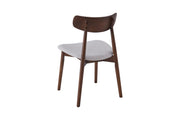 Havana Chair | Walnut - Natural Oat Fabric