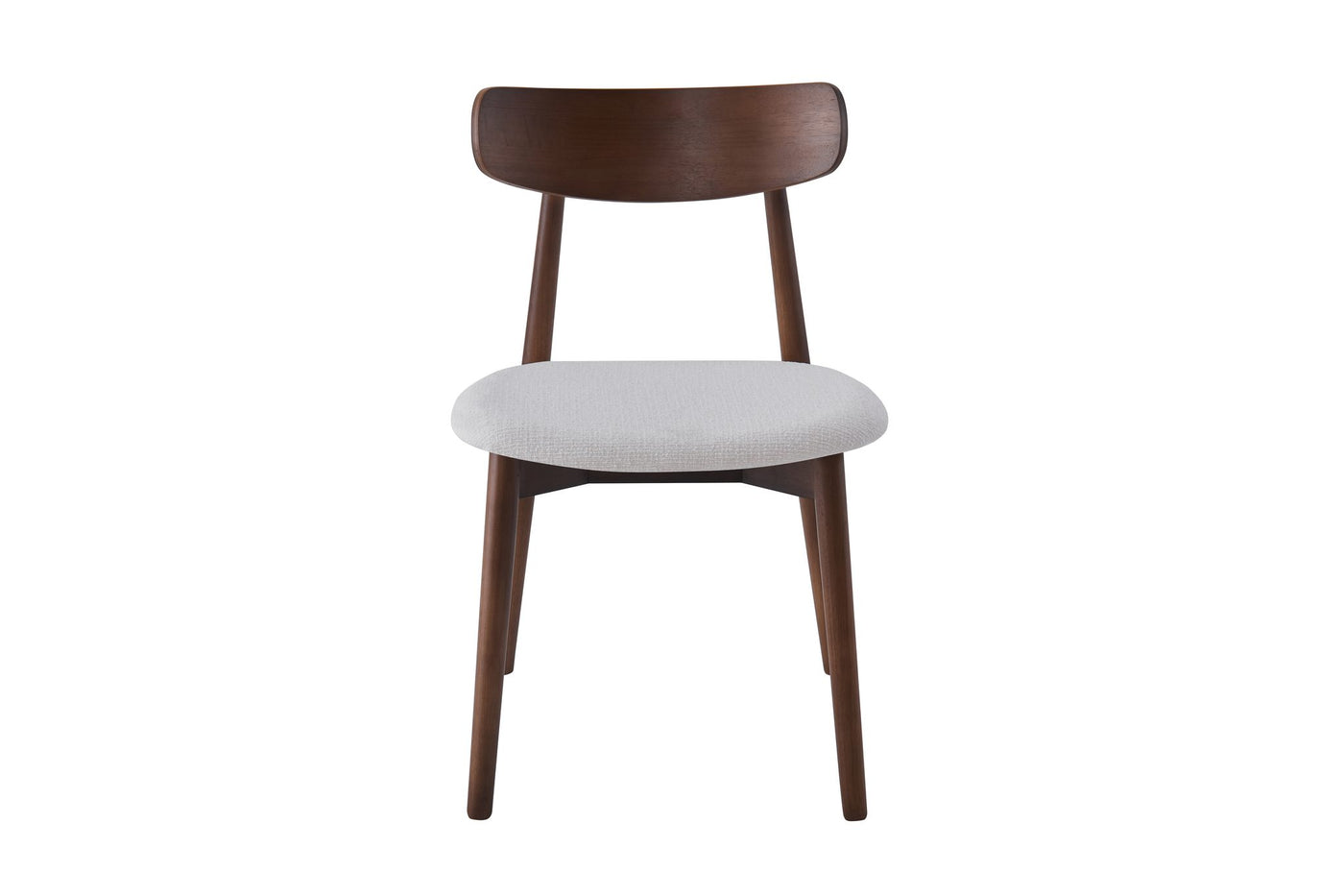Havana Chair | Walnut - Ivory Fabric
