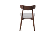 Havana Chair | Walnut - Ivory Fabric
