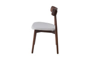 Havana Chair | Walnut - Ivory Fabric