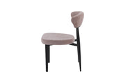 Jade Chair | Black - Hazelnut Fabric