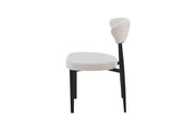 Jade Chair | Black - Natural Oat Fabric